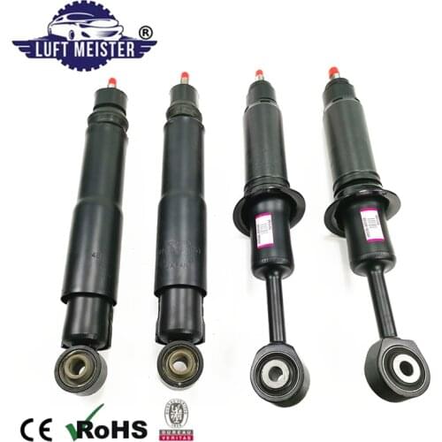 Set (4pcs) Front + Rear Shock Absorbers for Toyota Land Cruiser LC 200 / Lexus LX 570 with Sensor Air Suspension Damper