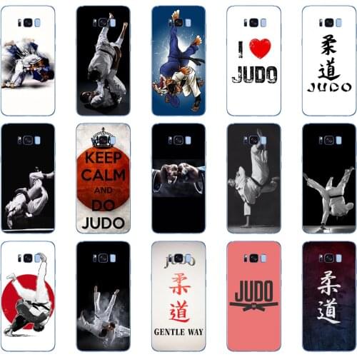 41DD Judo Soft Silicone Cover Case for Samsung Galaxy S6 S7 edge S8 S9 S10 plus A70 A50 case