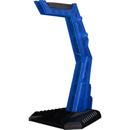 Acrylic Headphone Stand Display Headphone Holder PC Gaming Headphone Hanger Detachable Headset Support Stand, Red, Blue