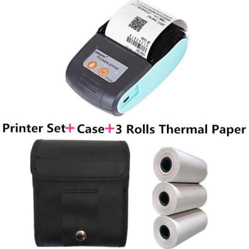 GOOJPRT Wireless Portable Thermal Printer Mini 58mm USB POS Receipt Printer For Restaurant and Supermarket E-shops EU US UK PLUG