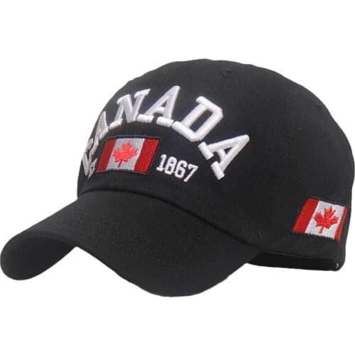 New Baseball Caps for Men Cap Streetwear Style Women Hat Snapback Embroidery CANADA Casual Cap Casquette Dad Hat Hip Hop Cap