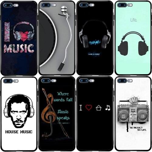 Phone Case for Huawei P smart Z Mate 9 10 20 30 P10 P20 P30 P40 Lite E Pro Plus 2019 2020 I Love House Music