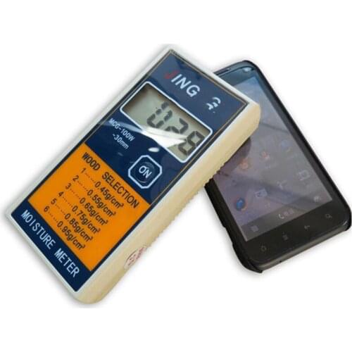 MCG-100W Wood Moisture Analyzer Content Test Solid Floor Tester Flour Sawdust Electrical high Sensitivity LCD Liquid Crystal