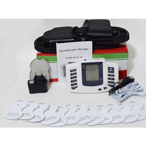 JR309 Care Health electric tens machine body massager Tens Acupuncture Therapy Machine Massager Slimming Body 16 patches
