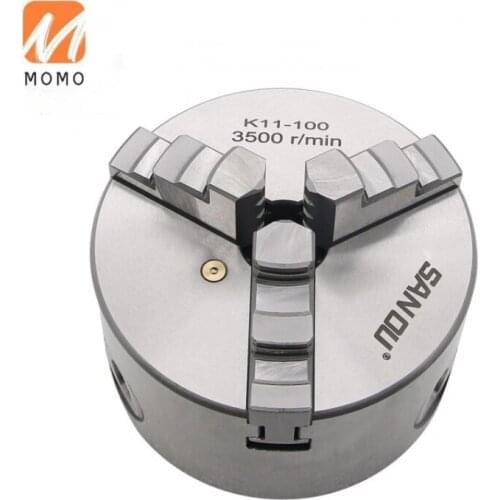 K11-100 3 Jaw 100mm Self Centering & Reversible Jaw Metal Lathe Chuck