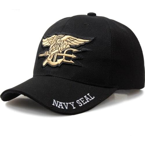 US Navy Seals Commemorative Edition Baseball Cap High Quality Sailor Fashion Summer Hat Military Tactical Camping Hat Outdoor