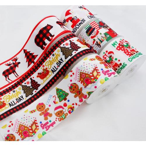 Cartoon Printed Grosgrain Ribbon 46768
