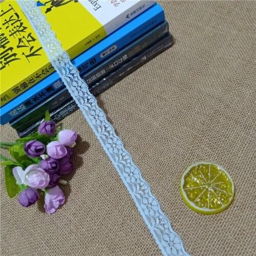 2.2cm S1004 multi-colored Nylon Spandex stretch Narrow lace trimmings for wedding dress birthday Christmas party
