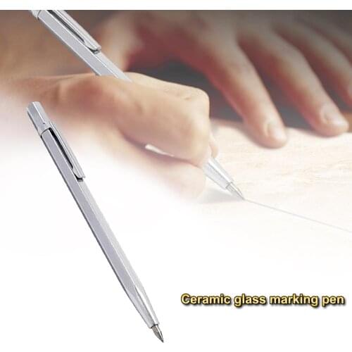 Ceramic Glass Marking Pen, Wood Iron Sheet Note Number Lettering Line, Alloy Engraving Diamond Pen