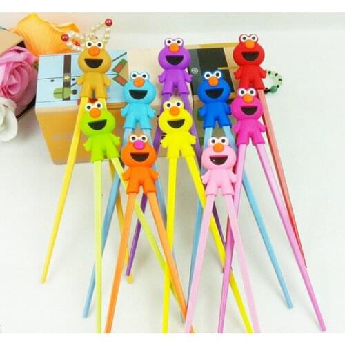 Cartoon Style Kids Children early Learning Training Designed Chopsticks Baby enlightenment chopsticks 2018 frannnn Free DHL
