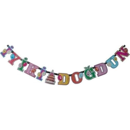 Partifabrik İyiki Happy Birthday Colorful Writing Ornament party material
