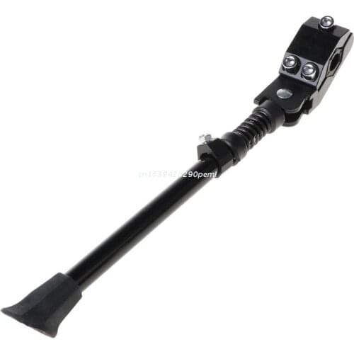 Heavy Duty Adjustable Bicycle Kickstand Mountain Bike MTB Aluminum Alloy Side Rear Kick Stand Parking Support for 16" Dropship