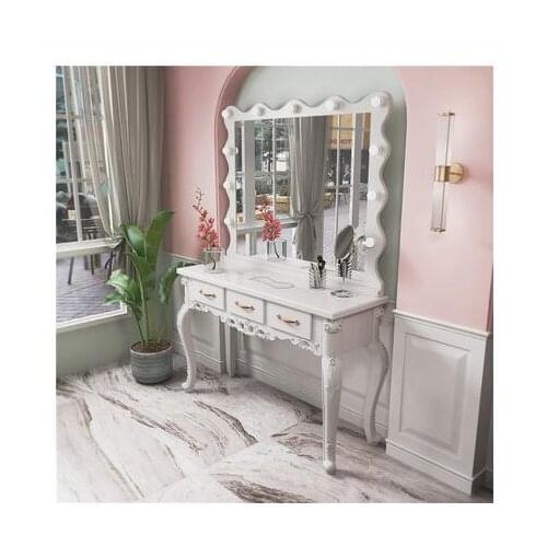 Dressing table with lights Makeup bridal shop Dressing table Professional makeup artist Beauty salon special makeup table