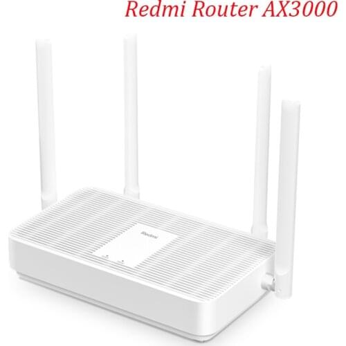 Xiaomi Redmi Router AX3000 Wifi 6 Mesh Gigabit 2.4G/5.0GHz Dual-Band Wireless Dual-core Wifi Repeater 256M Memory Home Amplifi