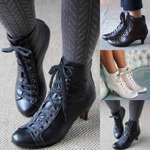 Autumn Winter New Woman Boots Women Shoes Ladies Ankle Boots Women High Heel Shoes Snow Boots Ladies Footwear