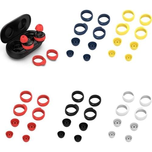 2 Pair Soft Anti-Scratch Silicone Replacement Earbuds Eartips Cover For Samsung Galaxy Buds Bluetooth Earphone Accessories