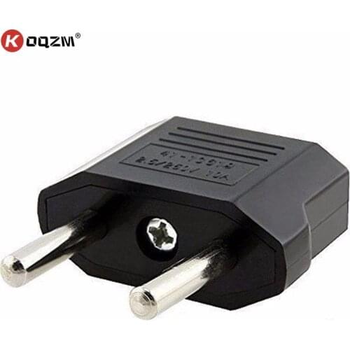 5pcs US USA to European Euro EU Travel Charger Adapter Plug Outlet Converter Adapter