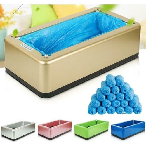 Automatic Shoes Cover Machine Intelligent Shoe Sleeve Household Stepping Disposable Shoe Film Machine Smart Shoe Cover Dispenser