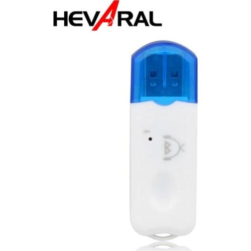 Hevaral USB Bluetooth Receiver Wireless Dongle For Car AUX Stereo Music Audio Bluetooth 2.1 Receptor A2DP Hands Free Adaptador