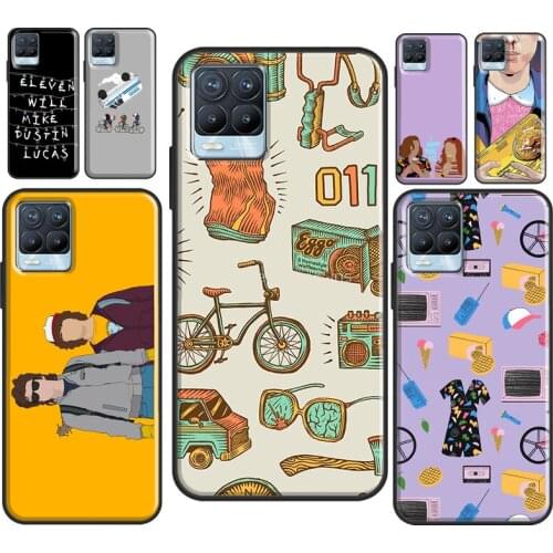 Stranger Things TV Series For OPPO Realme GT Neo 6 7 8 Pro X2 X7 C11 C21 C3 Cover For OnePlus 8T 8 9 Pro Nord Case