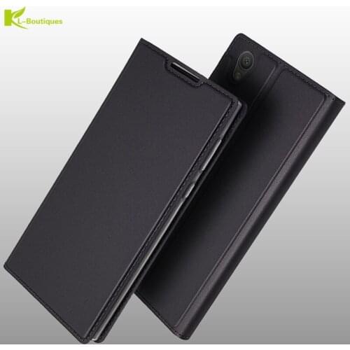 Case no For Fundas Sony Experia Z5 L1 L2 X Performance Xa XA1 Plus XA2 Ultra XZ XZ1 Compact XZ2 Premium Cover Flip Leather Cases