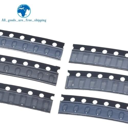 100pcs SMD diode 0805 SOD-123 1N5819 1N4007 1N4148 SOD123 SOD-323 1206 1N4148WS 1N5819WS B5819WS SOD323