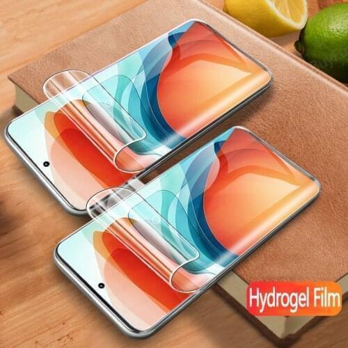 ２PCS Hydrogel Film For Xiaomi Poco X3 GT Screen Protector Film For Xiomi Poco X3 NFC F3 GT M3 Pro 5G Protective Film Not Glass