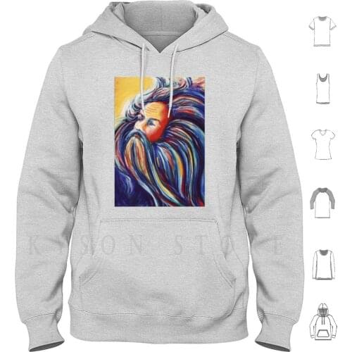 Father Time Hoodie Long Sleeve Scene Jill Day Mattson On Modern Unique Emotion Visual Vivid Gallery Abstract Fine
