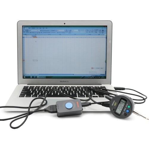 MITUTOYO 905338(1m) +264-016-10 SPC Connecting Data Output Cable with USB Input Tool for Digital Indicators