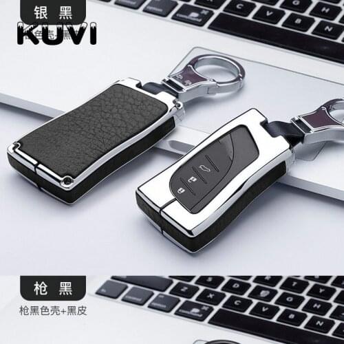 Leather Smart Key Case Cover For Lexus 2018 2019 IS ES GS LS500h NX RX LX LC RC ES350 US200 US260h UX200 UX250h Fob Car Styling