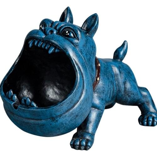 Cute Resin Cartoon Dogs Ash Tray Creative Car Windproof Ashtray Container, Fancy Cigarette Ashtray Perfect Fathers Day Gift