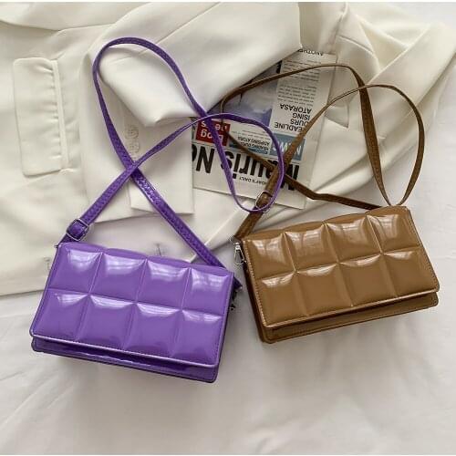 Fashion Women Casual Shoulder Bag Ladies Checker Shopping Traveling Messenger Bags Temperament Purse Handbags