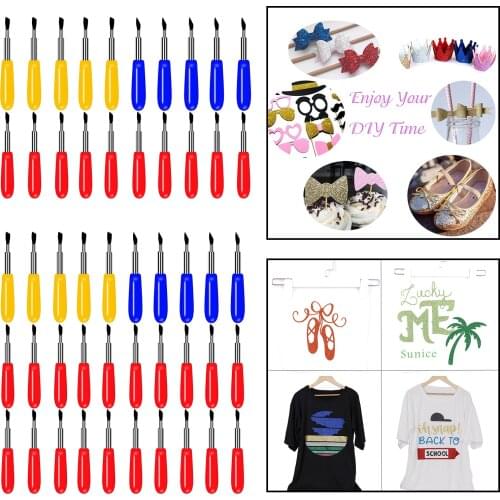 Set of 20/30 Cutting Vinyl Fabric Replacement Blades for Cricut Explore Air /Air 2 Maker Expression 30°45°60