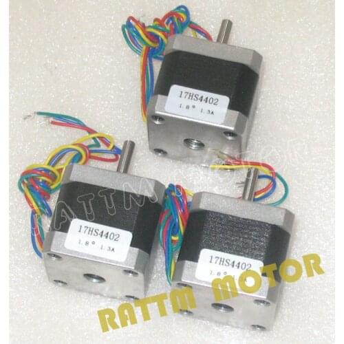 New products!!!3PCS Nema17 CNC Stepper Motor 40mm/ 58 Oz-in / 1.3A CNC stepper motor stepping motor,Military motor