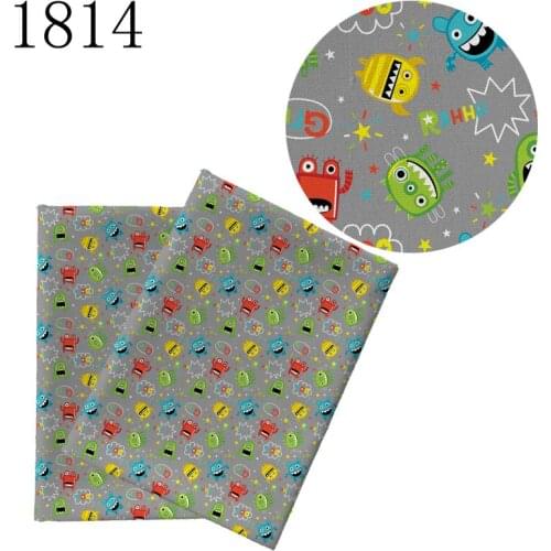 Half yard 45*140cm cartoon princess Tissue Kids Home Textile polyester cotton fabric mask 1814