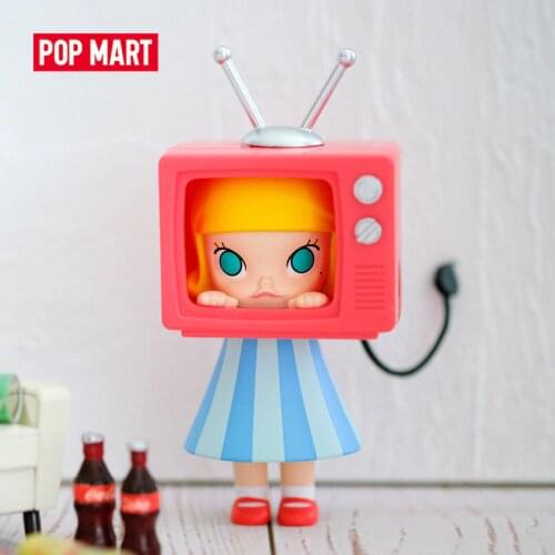 POP MART One Day of Molly Series art toys figure Random box gift Blind box Action Figure Birthday Gift Kid Toy free shipping