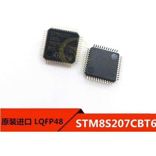 STM8S207CBT6 LQFP48 8-bit microcontroller 24 MHZ 128 KB original products