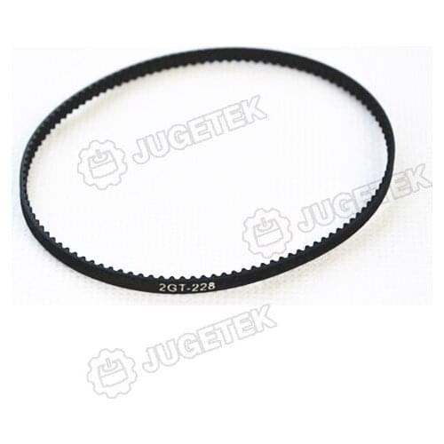 10pcs/lot, GT2 Timing Belt, Closed-loop,228mm Length , 114Teeth , 3.5mm width