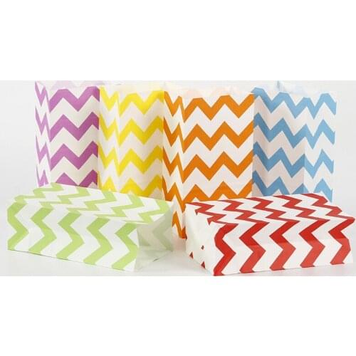 10Pcs Small Environment Gift Paper Bag Multifunction Kraft Paper Bag Recyclable Paper Package Bags Wedding Birthday Party Decor