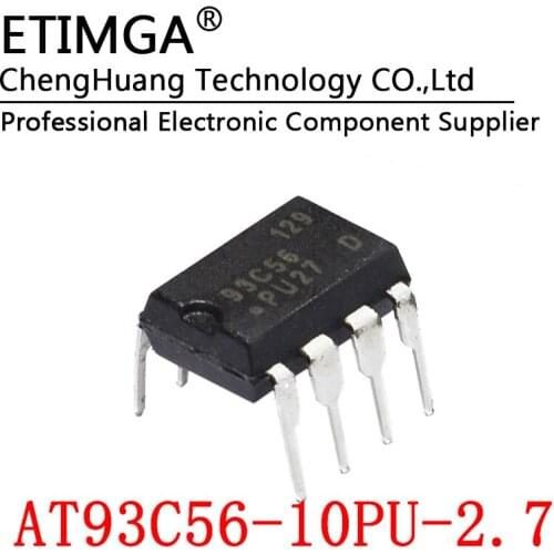 5PCS/LOT AT93C56 93C56-10PU-2.7 DIP8