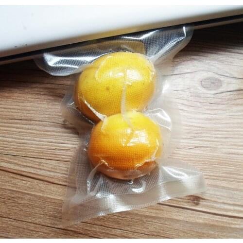 50pcs 25*35cm netted vacuum packaging bag Single-sided embossed food storage bag kitchen organizer