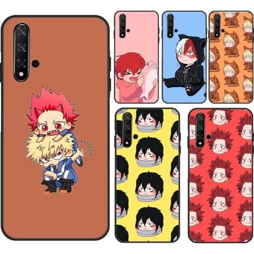 Kirishima Bakugo Todoroki BNHA For Huawei Nova 2 3 i 2Z 5T Y7A Y6P Y5P 2020 Y3 II Y5 2017 Y9 Y7 2019 Y6 Prime 2018 Case