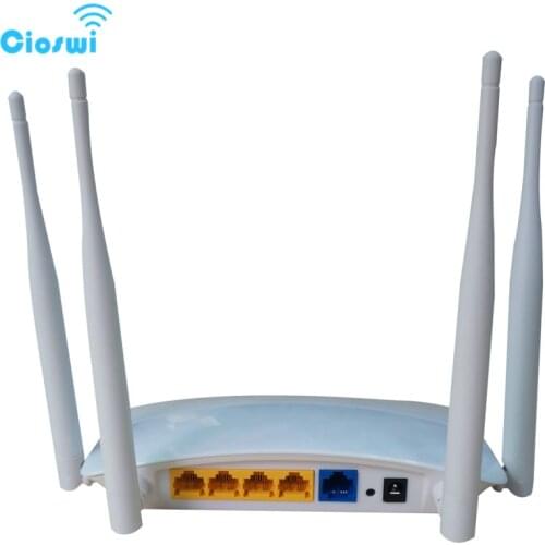 Cioswi Wi-fi Repeater 2.4ghz Wifi Router 300Mbps Wifi Device Home Network Support Qos function And Smart APP Manage