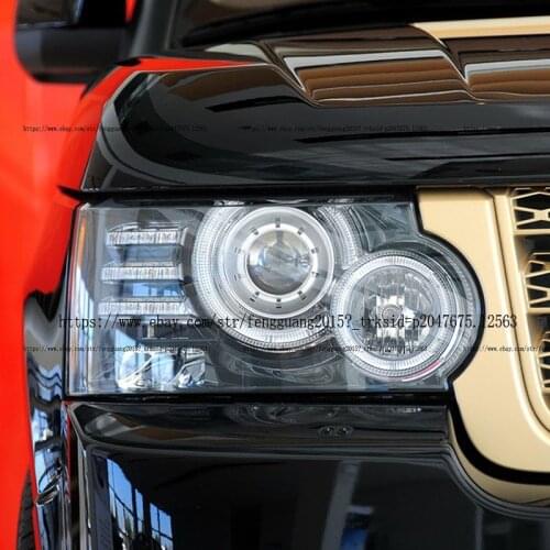 For Range Rover Vogue 2010-2012 Left and right Headlight Glass Lens Plastic Cover high quality Car modification accessories