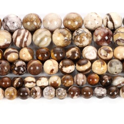 New 4 6 8 10 12mm Round Australia Agates Natural Stone Beads For Jewelry Making DIY Loose Spacer Bead Bracelet Necklace Handmade