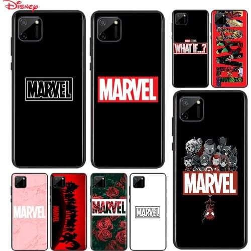 Marvel Logo For OPPO A5 A9 A11X A1K A12 A12E A31 A32 A52 A53 A72 A73 A93 A94 AX7 Pro Soft Phone Case