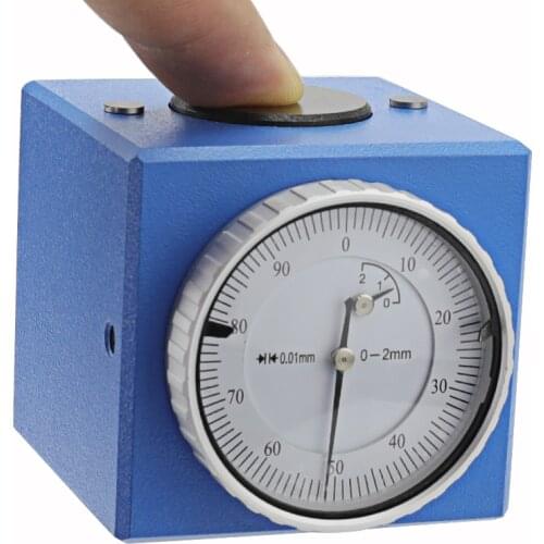 Magnetic Z Axis Tool Dial Zero Pre Setter 0.01mm Gage Offset CNC Metric Range 0-2mm