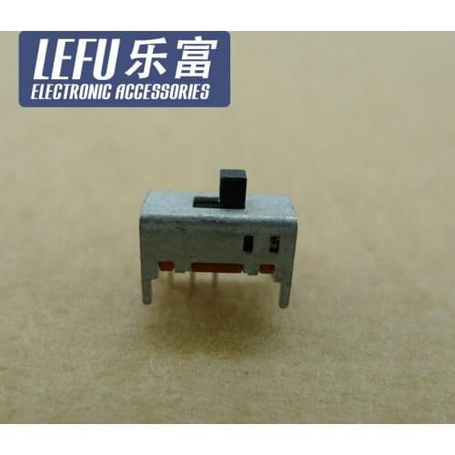 Original new 100% miniature slide switch MFS101D-8 toggle switch with bracket 3pin 2gear PCB switch