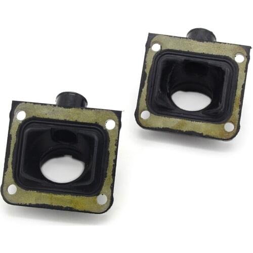 2Pcs Motorcycle Carburettor Interface Adapter For Yamaha YFZ350S Banshee 3GG YFZ350T YFZ350V YFZ350W YFZ350X YFZ350Y YFZ350Z