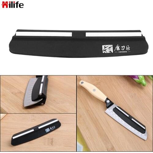 Knife Sharpener Kitchen Tools Durable Gadgets Black Angle Guide For Sharpening Fruit and Vegetable Tools